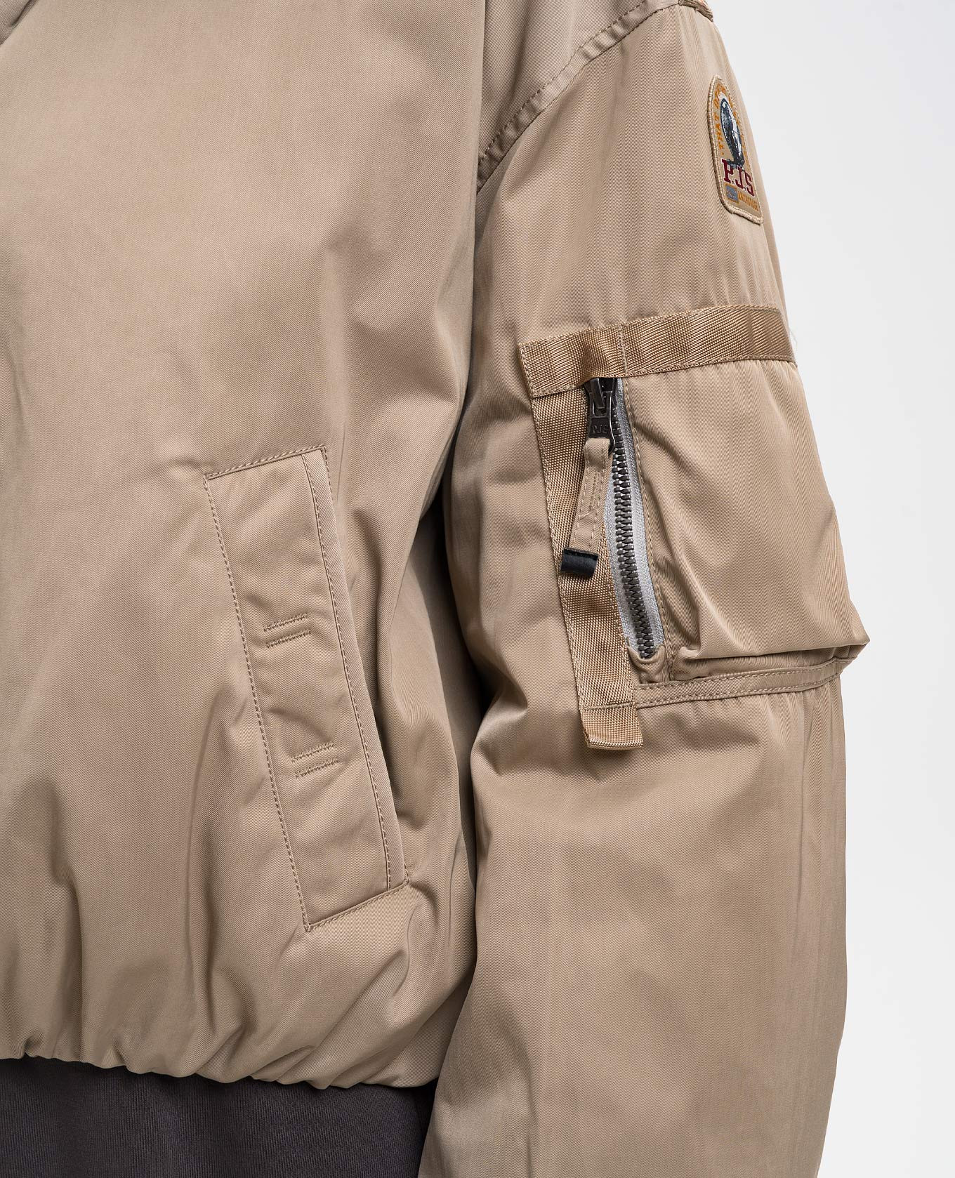 

Naadz beige down jacket Parajumpers