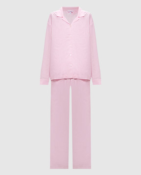 Dore & Rose Pink striped pajamas LONGSLEEVESTRIPEDPJ