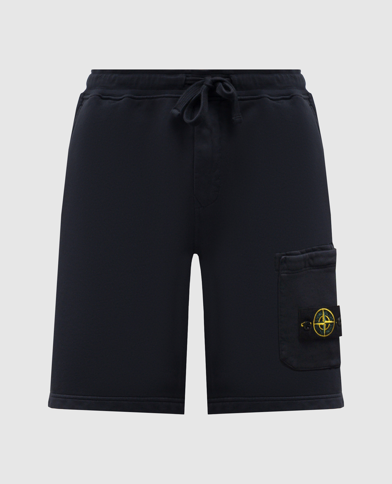 

Blue shorts with logo Stone Island