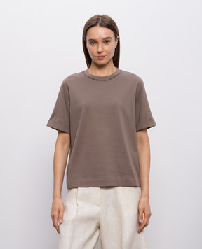 Brunello Cucinelli Brown T-shirt M0T81BZ100