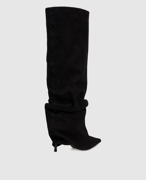 Le Silla Black suede boots ANDY 4296C080BXPPPOW