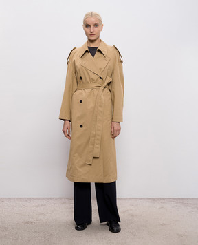 The Row Beige Dester trench coat 10769W5076