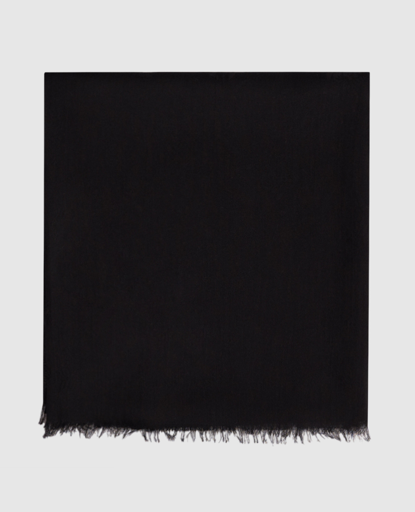 Black patterned scarf