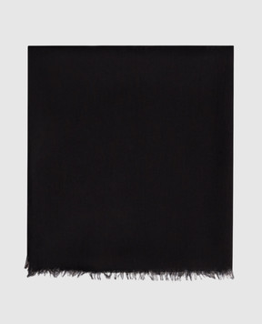 Twinset Black patterned scarf 262TA4360