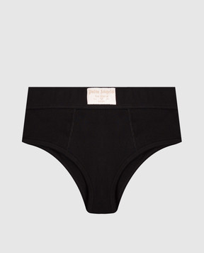 Palm Angels Black high-rise panties PLA1UWBT07SI