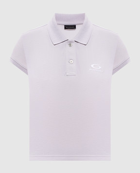 Balenciaga Grey polo shirt with logo 858098TTVT8