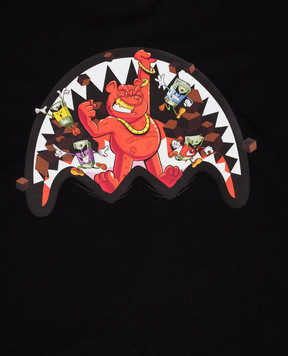Sprayground Get Out Bear Kids Black T-Shirt SPY1423BLK