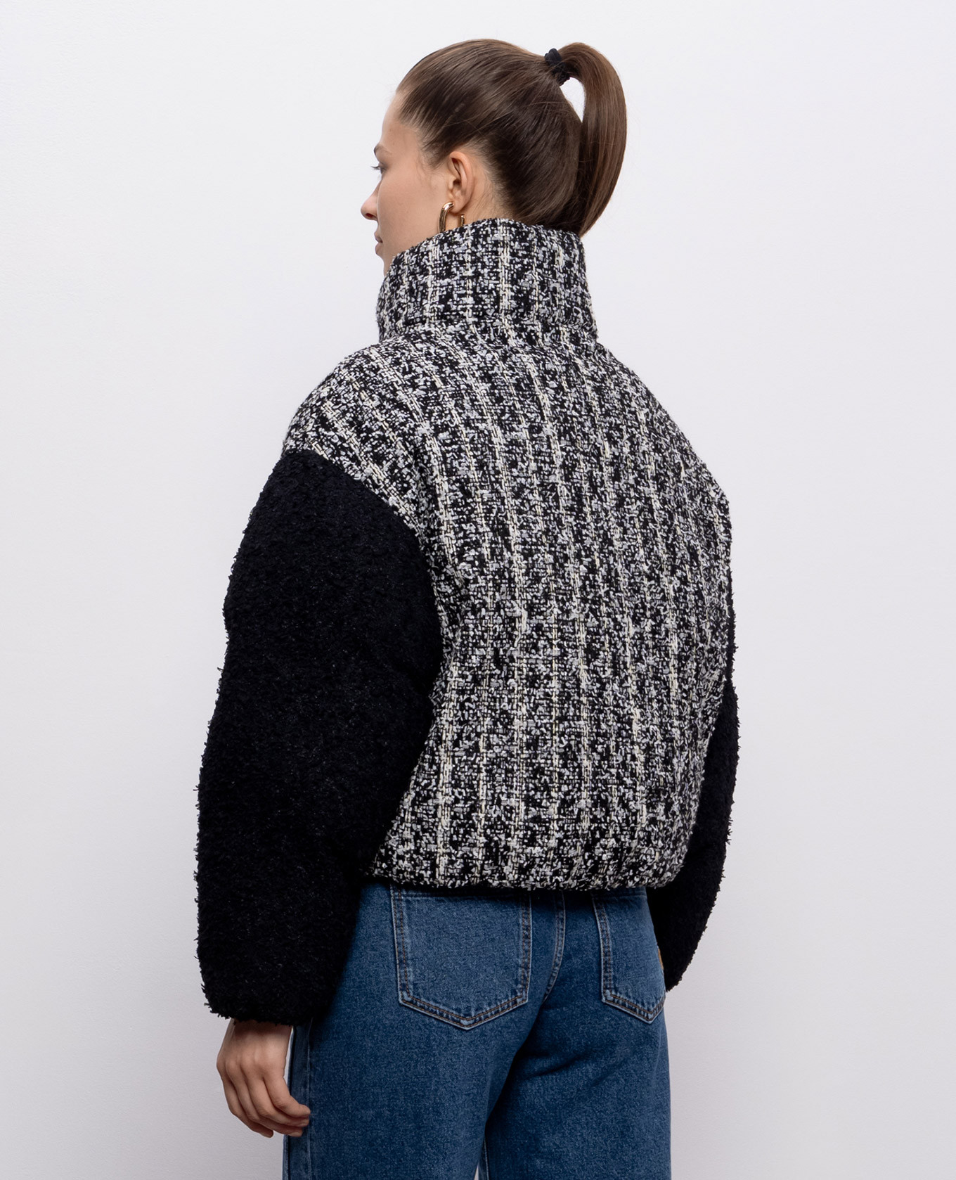 

Tweed jacket with wool Balmain, Black