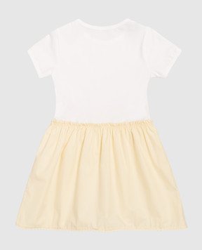 Moncler ENFANT Children's dress with logo patch L19518I000078790A