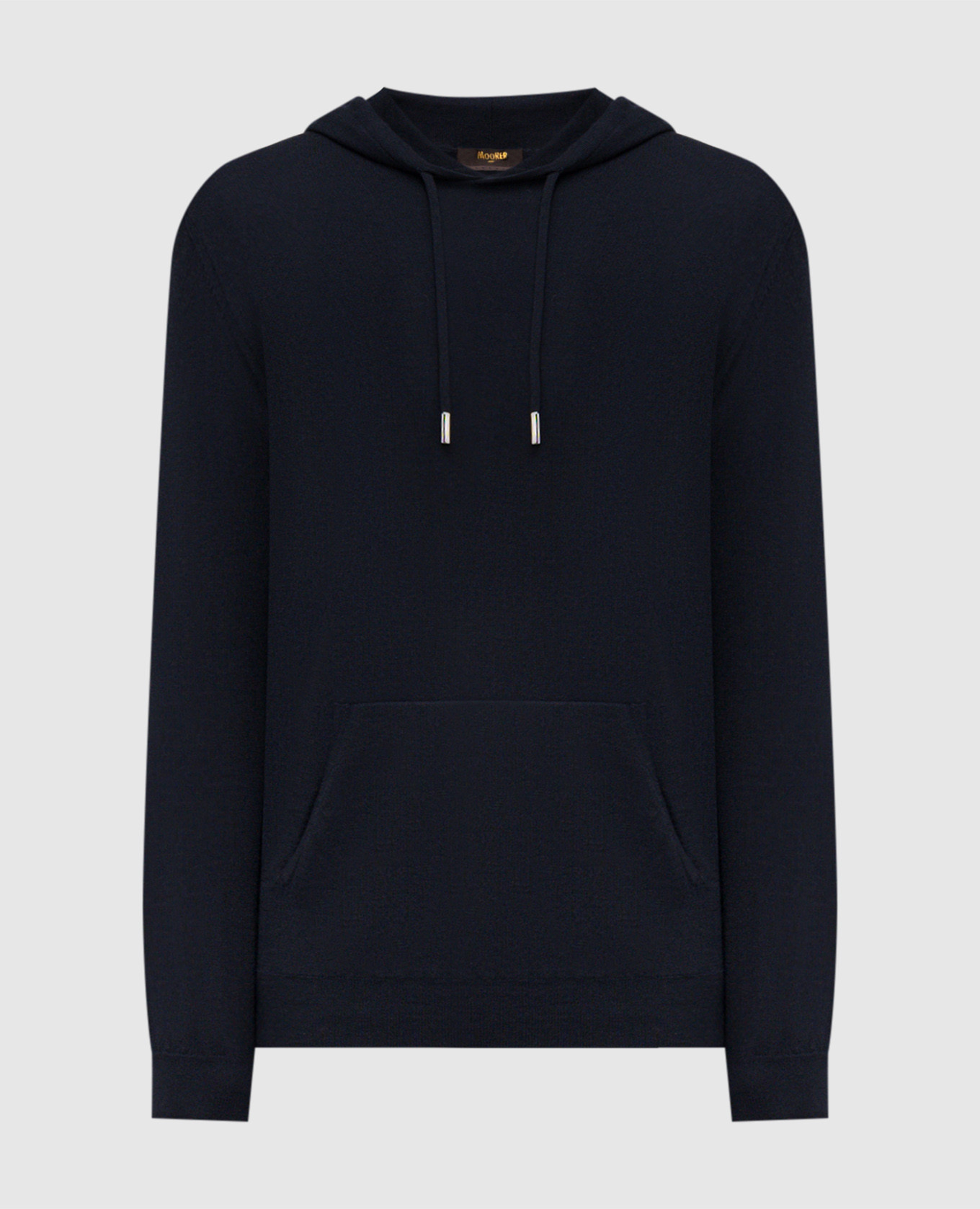 

Blue ZANE wool hoodie MooRER