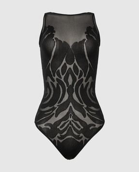 Wolford Black bodysuit ROSE 78335