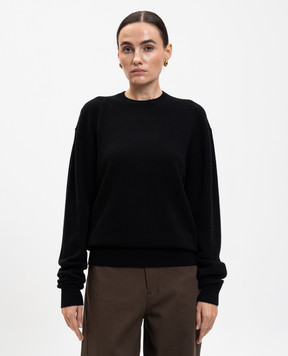 Toteme Black cashmere jumper 254WRT0613YA0222