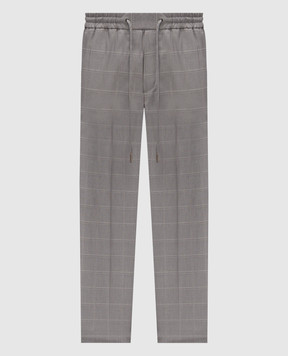 Iceberg Gray checked pants B0605239