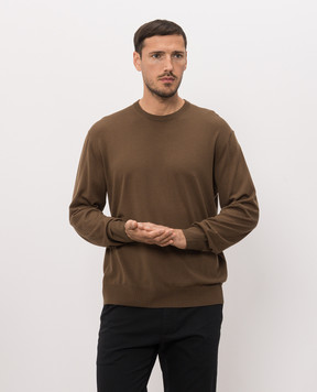 Tom Ford Brown wool jumper KCL087YMW148