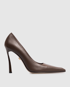 Babe Pay Pls Brown leather shoes 0205156KO