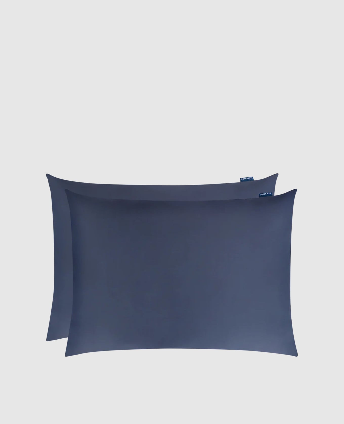 Set of blue cooling pillowcases