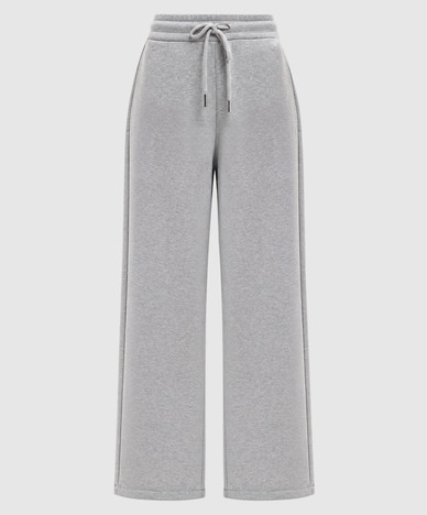Grey melange sweatpants