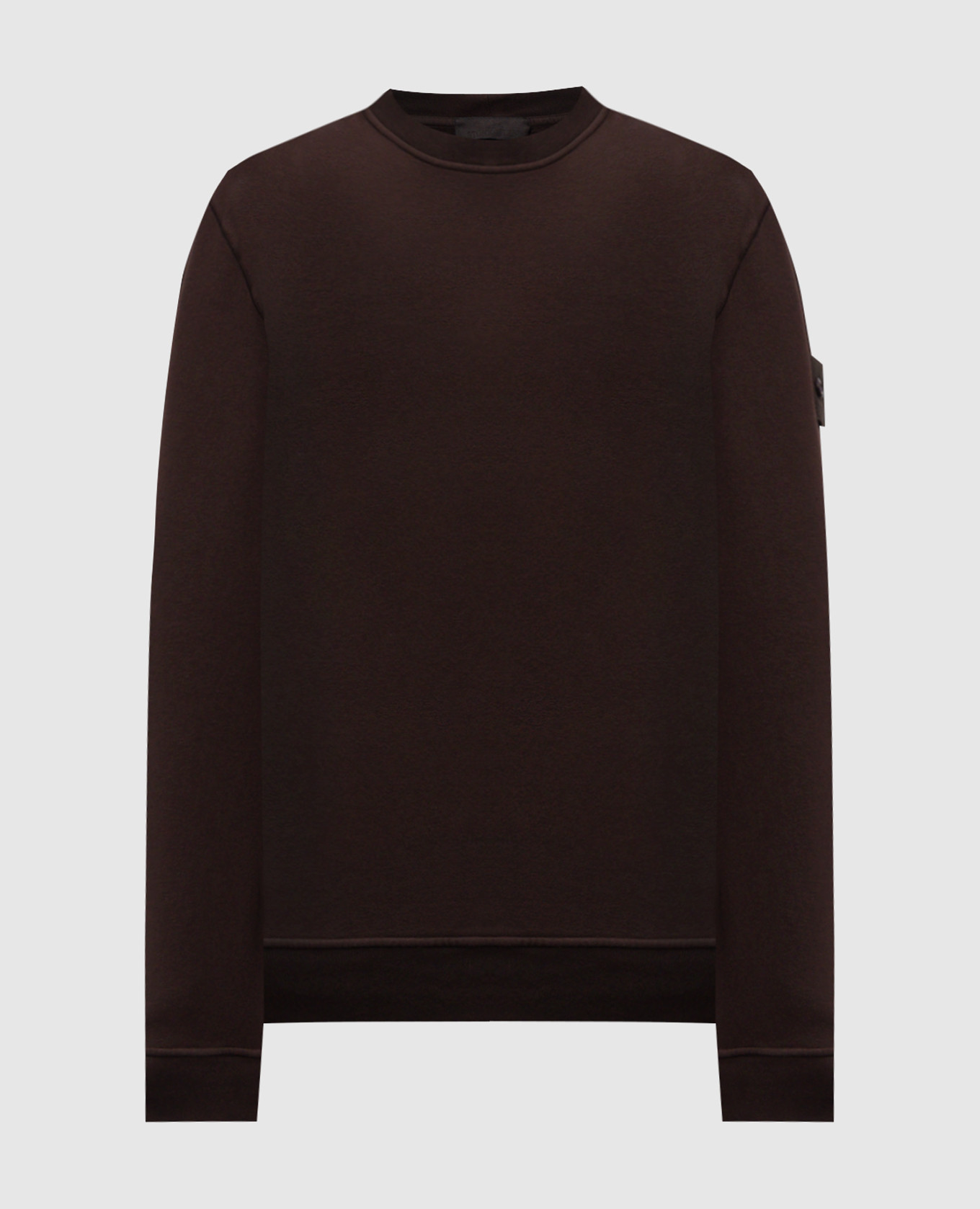 

Brown sweatshirt with logo Stone Island