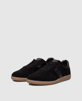 Tom Ford Black suede sneakers ARCHER J1584LCL046N