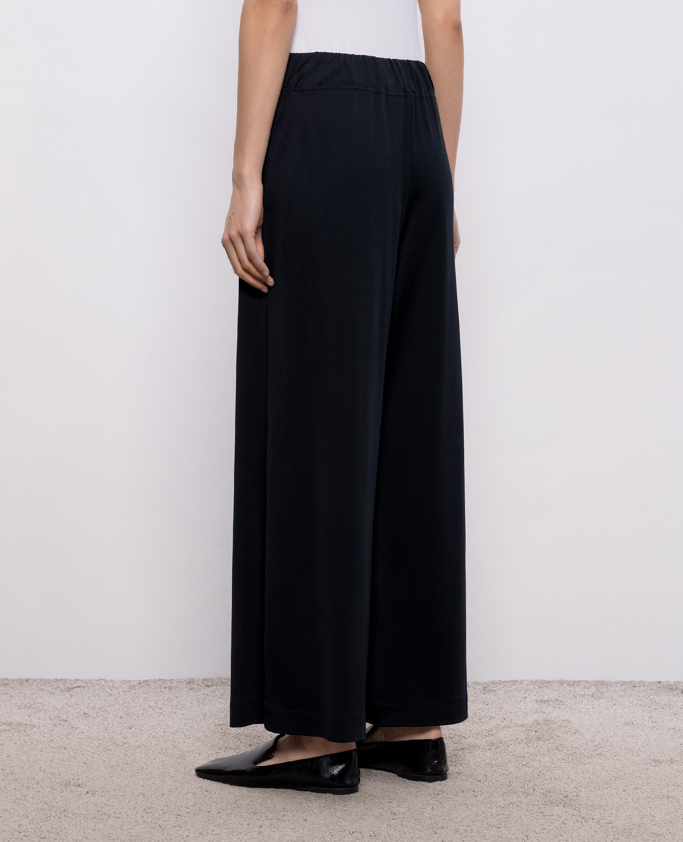 Blue silk pants Intoca 4