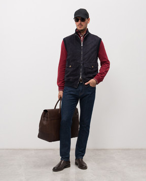 Brunello Cucinelli Red cardigan M2900106
