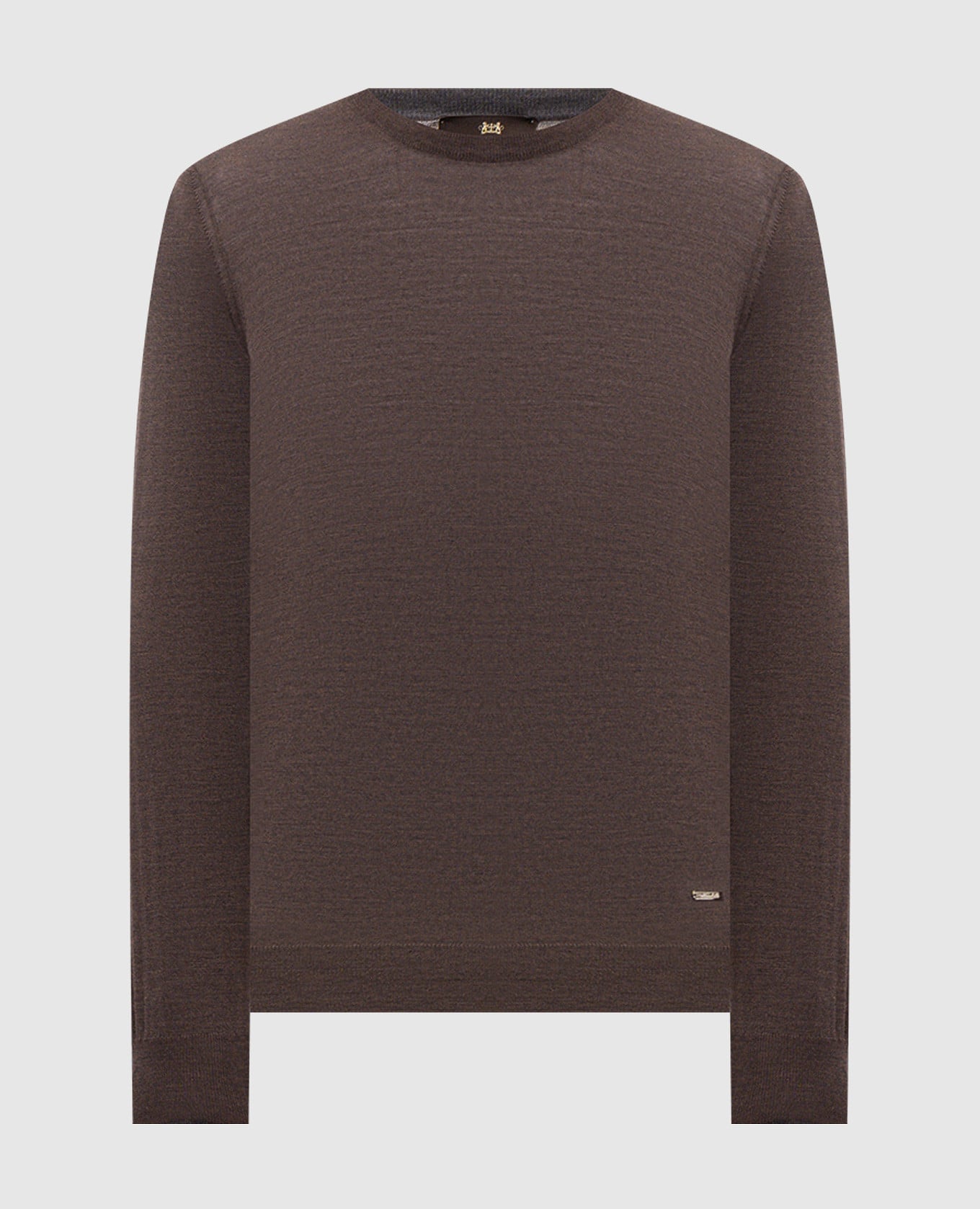 Brown wool jumper
