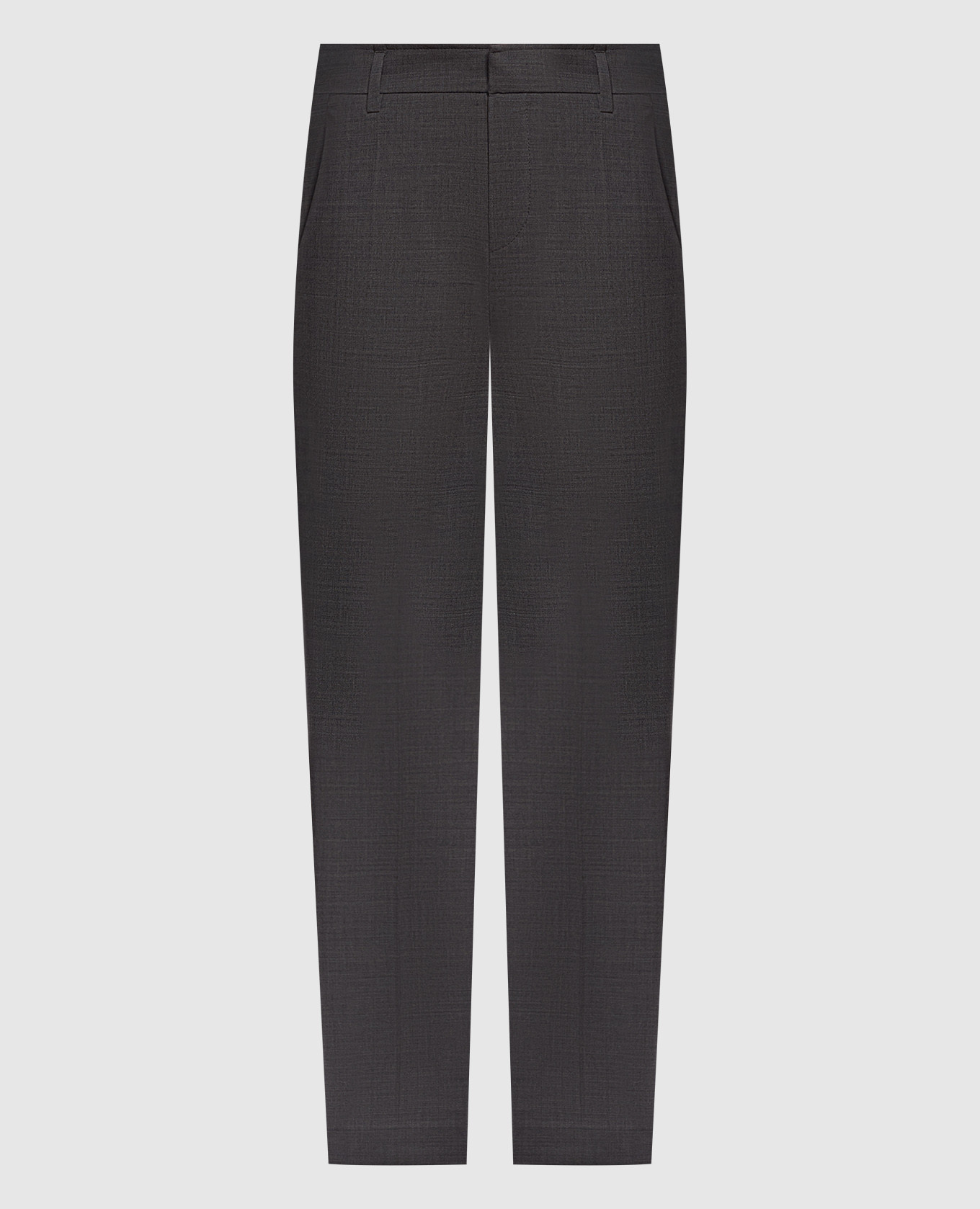 Gray pants with wool