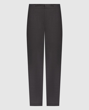 Brunello Cucinelli Gray pants with wool M0W07P8584
