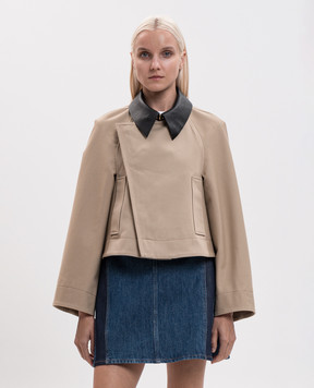 Givenchy Khaki jacket with wool BW00SC164D