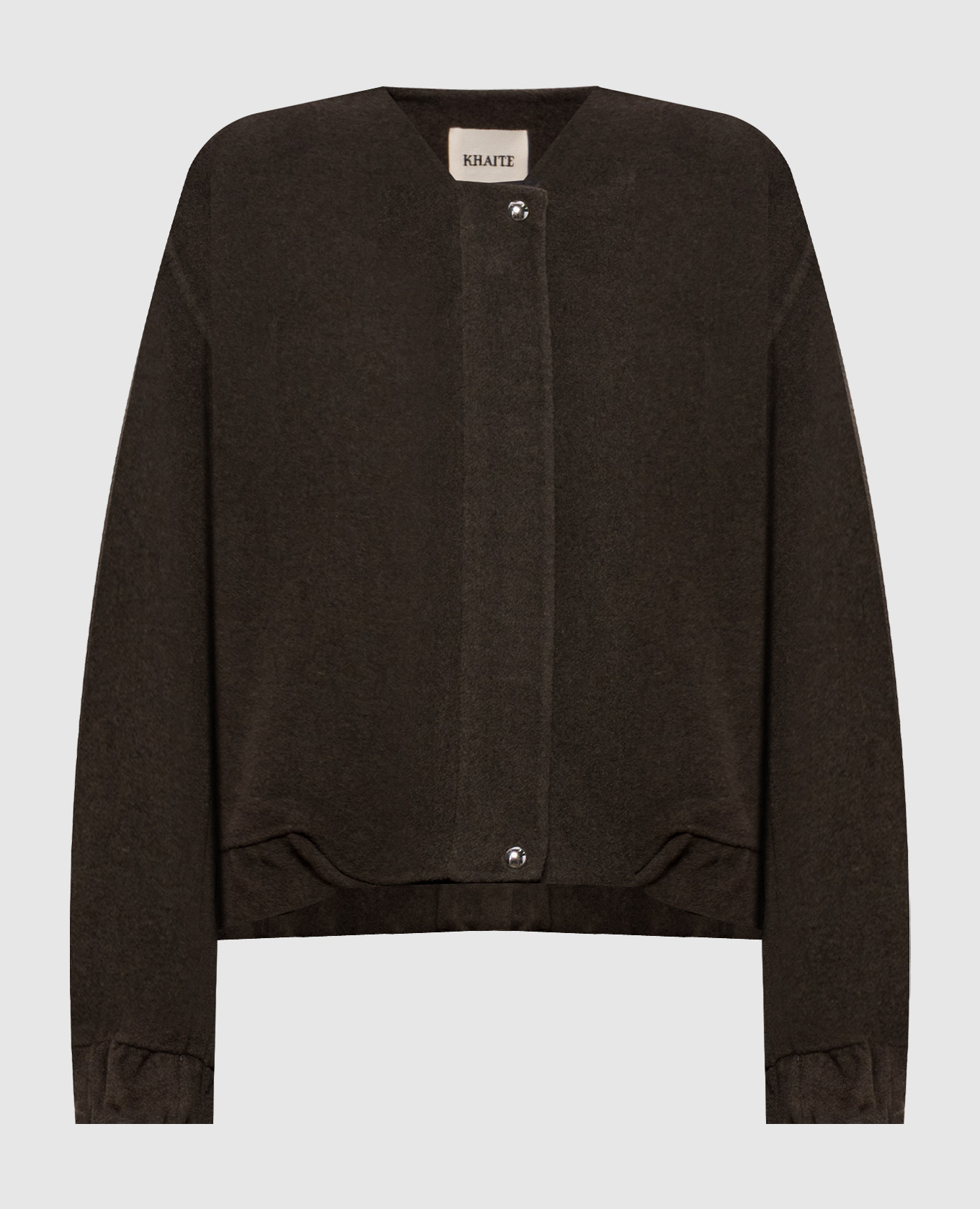 Cordan khaki wool bomber jacket Khaite