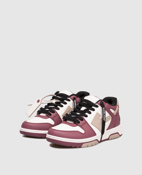 Off-White Out Of Office white leather sneakers OWIA259F25LEA003
