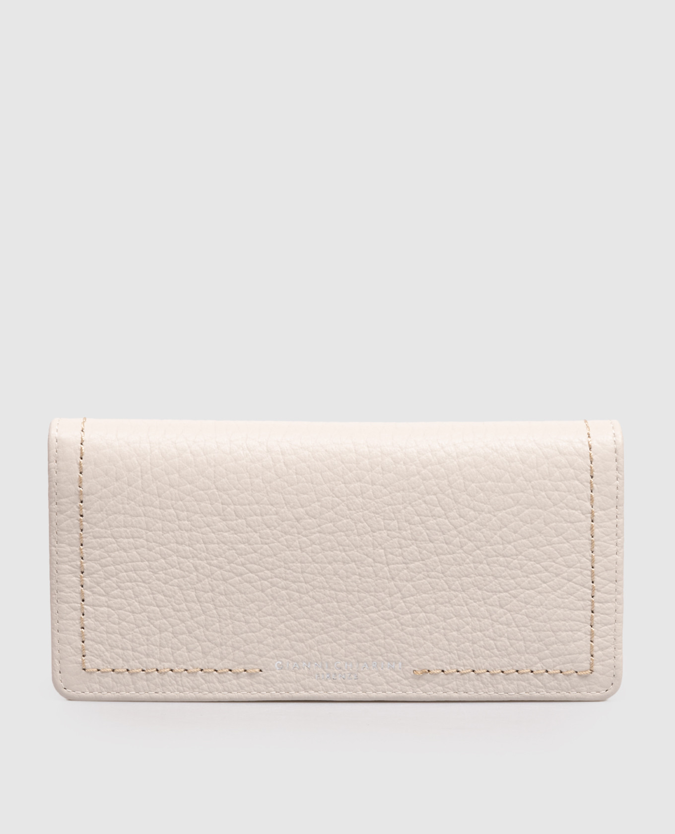 

Beige leather wallet Gianni Chiarini