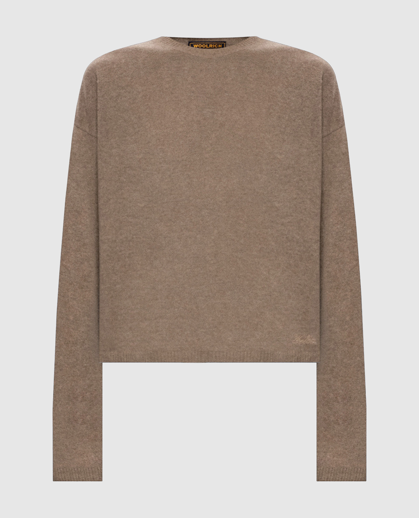 Brown wool sweater
