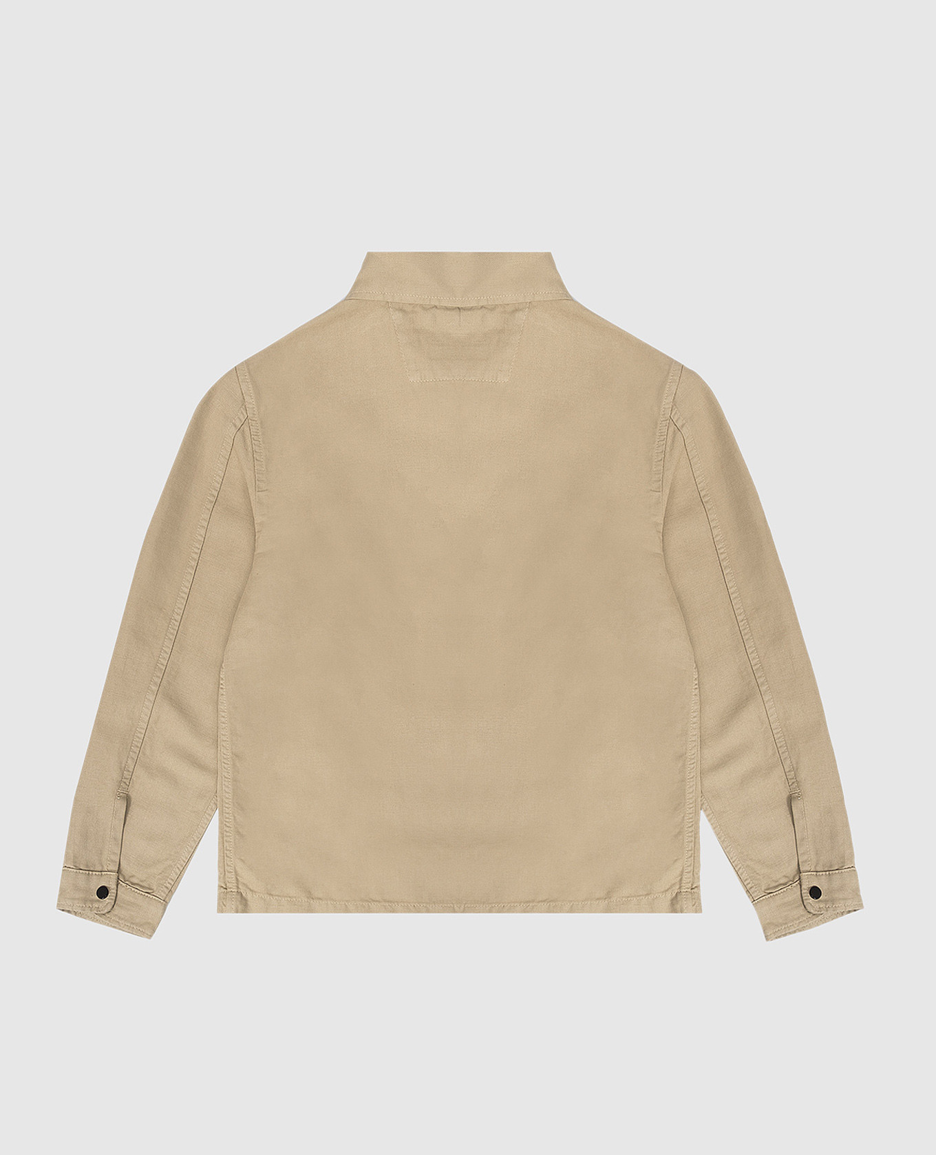 

Children's beige shirt-style jacket with linen C.P. Company
