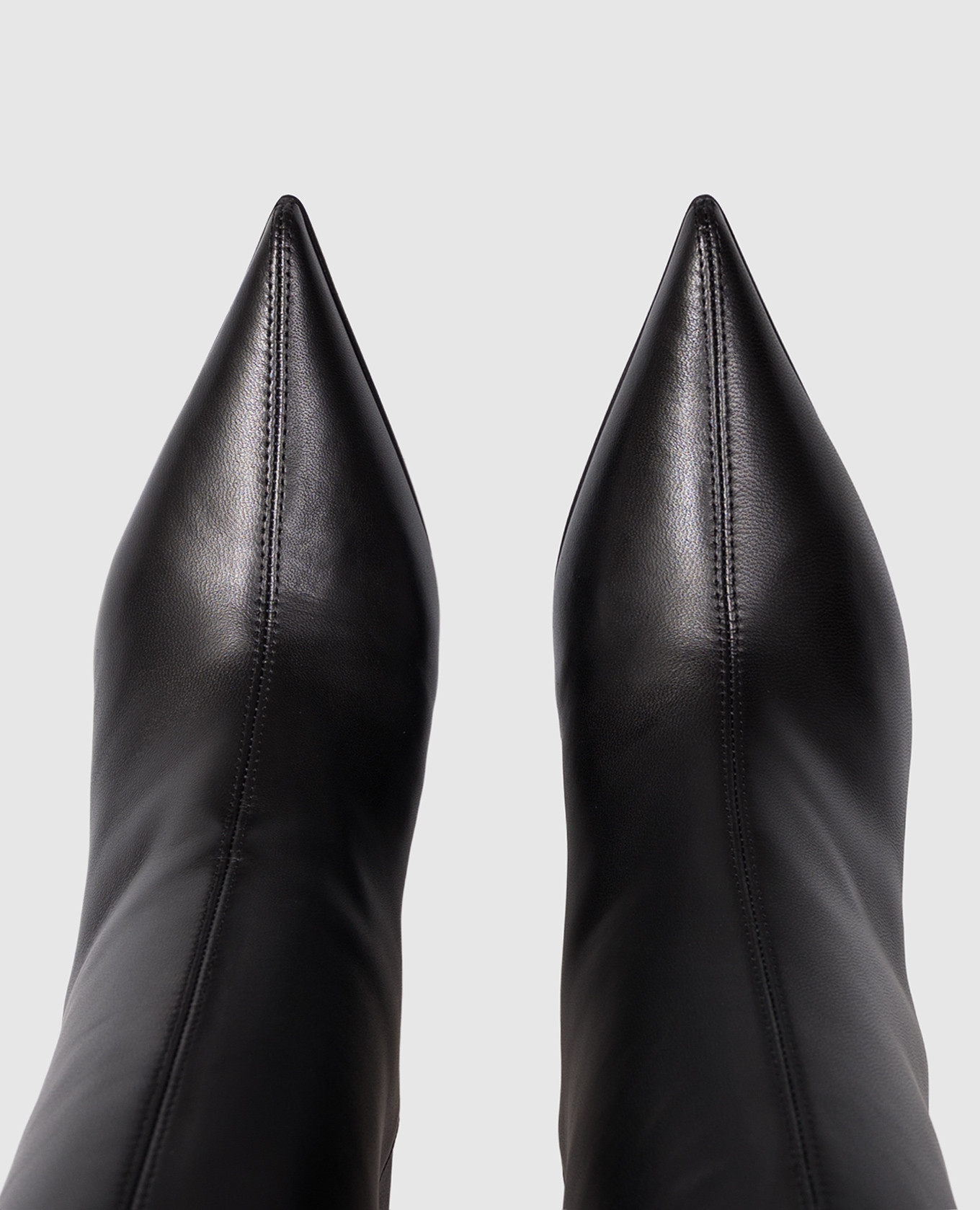 Black leather boots BELLA Le Silla 4