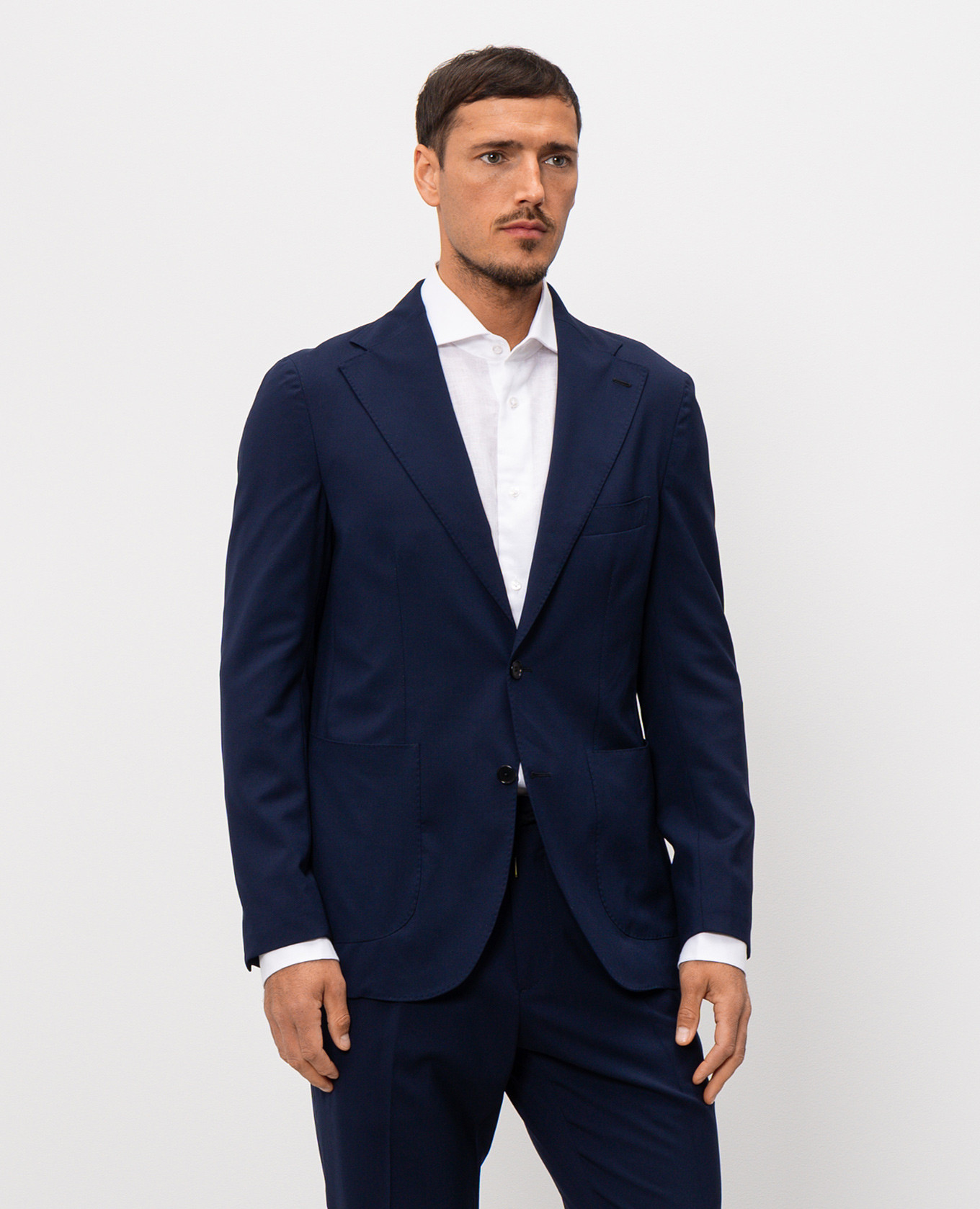 

Blue wool jacket Pini Parma