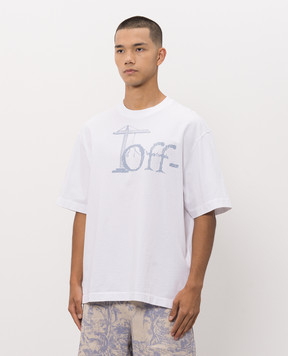 Off-White Shared white T-shirt with print 44MAA120F26J00N