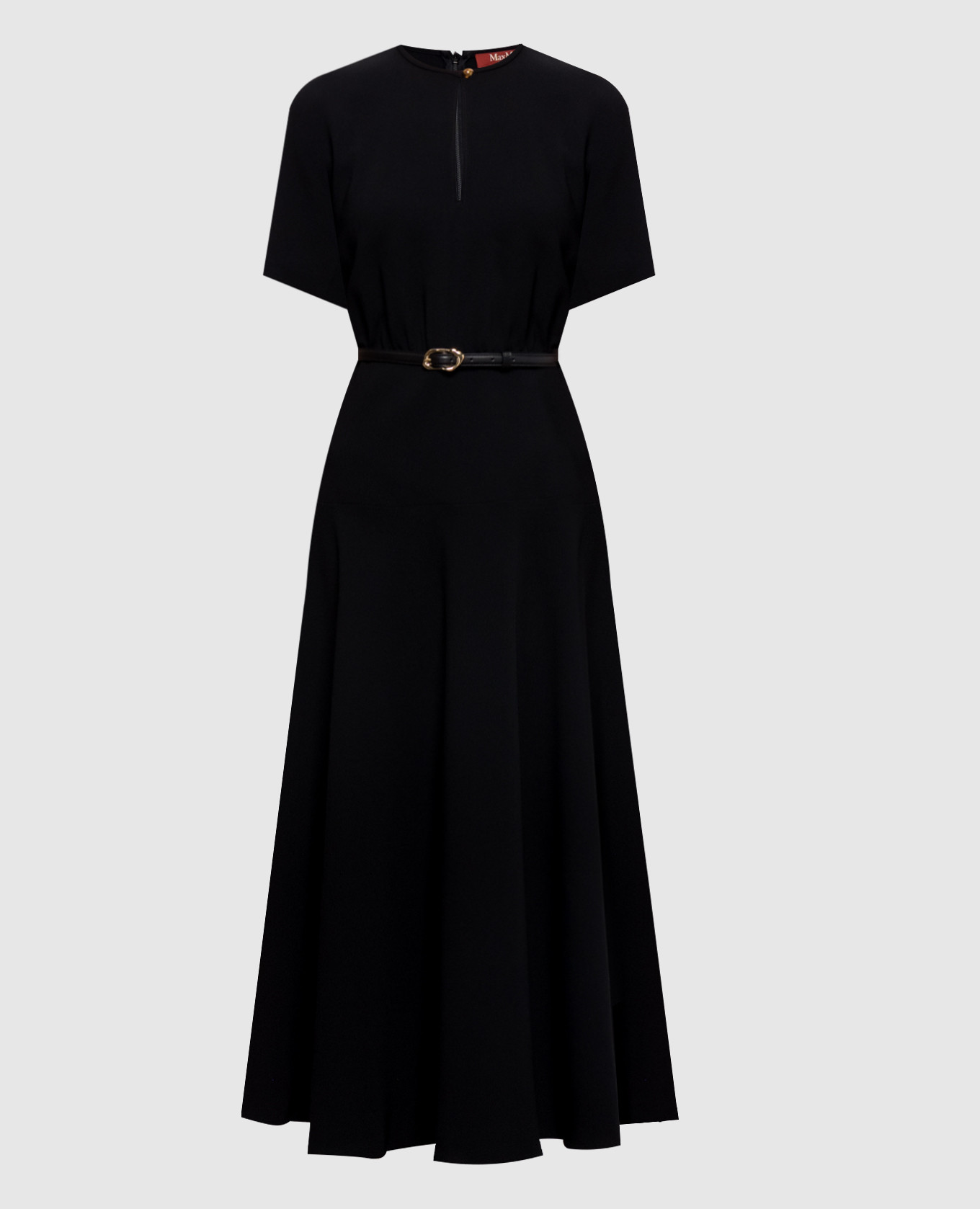 Black midi dress ZORRO