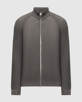 Brunello Cucinelli Green cashmere cardigan M22700506