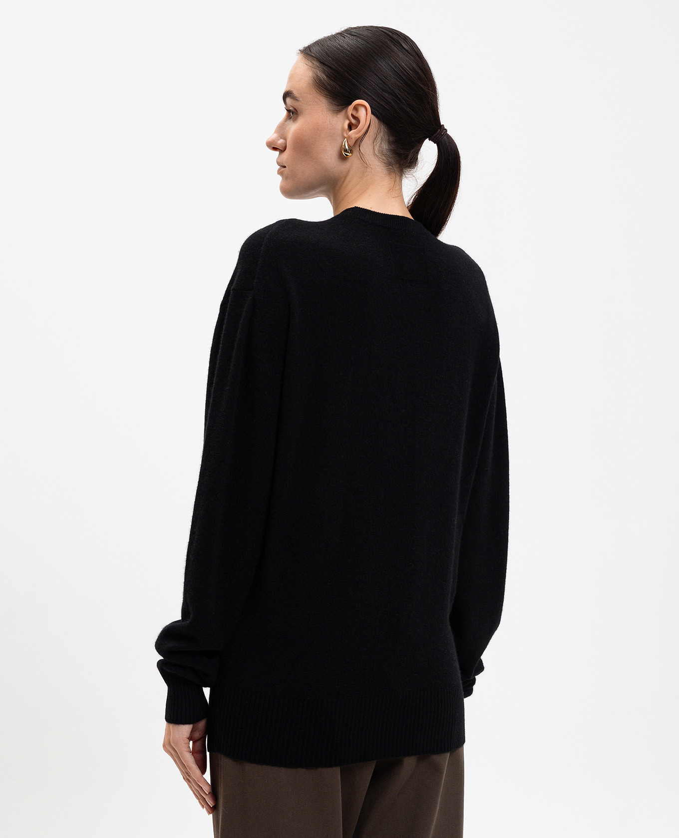 

Black cashmere jumper Toteme