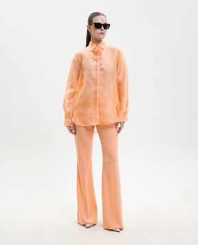 David Koma Wool flared pants RE26DK88TR