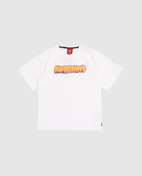 Sprayground Makes the World Go Round Kids White T-Shirt SPY1436WHT