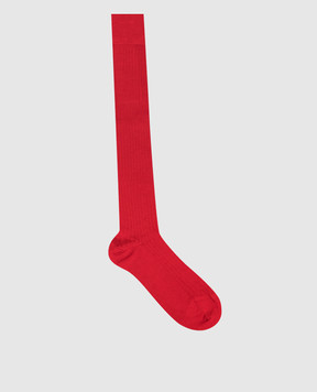 Jil Sander Red wool socks J02ZZ0152J40363