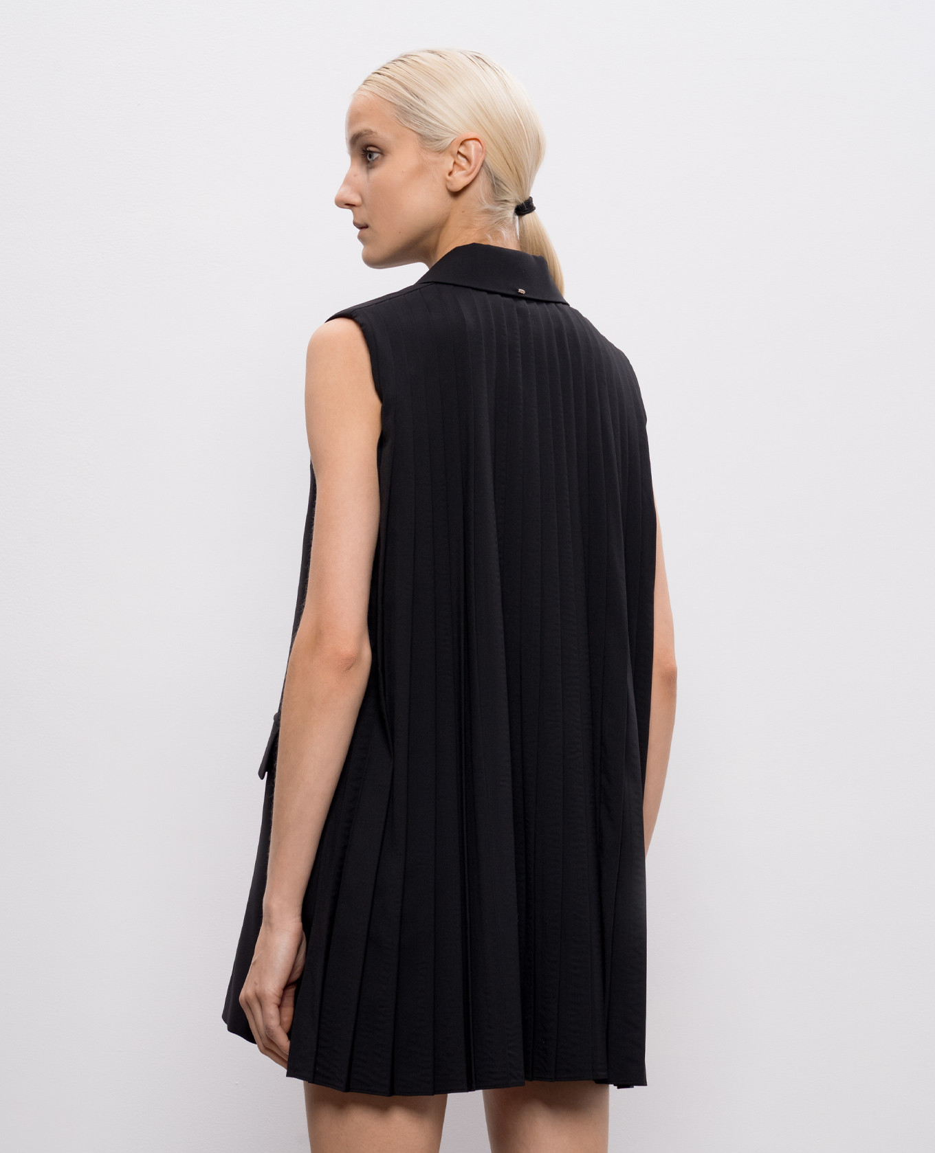 Black ALBERO vest with wool Max Mara Sportmax 3