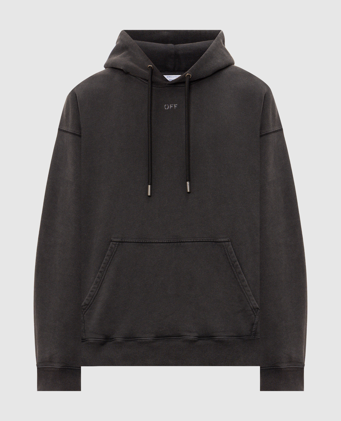 Grey Swimming Face hoodie