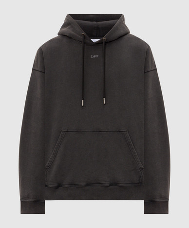 Grey Swimming Face hoodie
