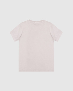 Stone Island Children's gray T-shirt with logo patch L2S162100003S00471012