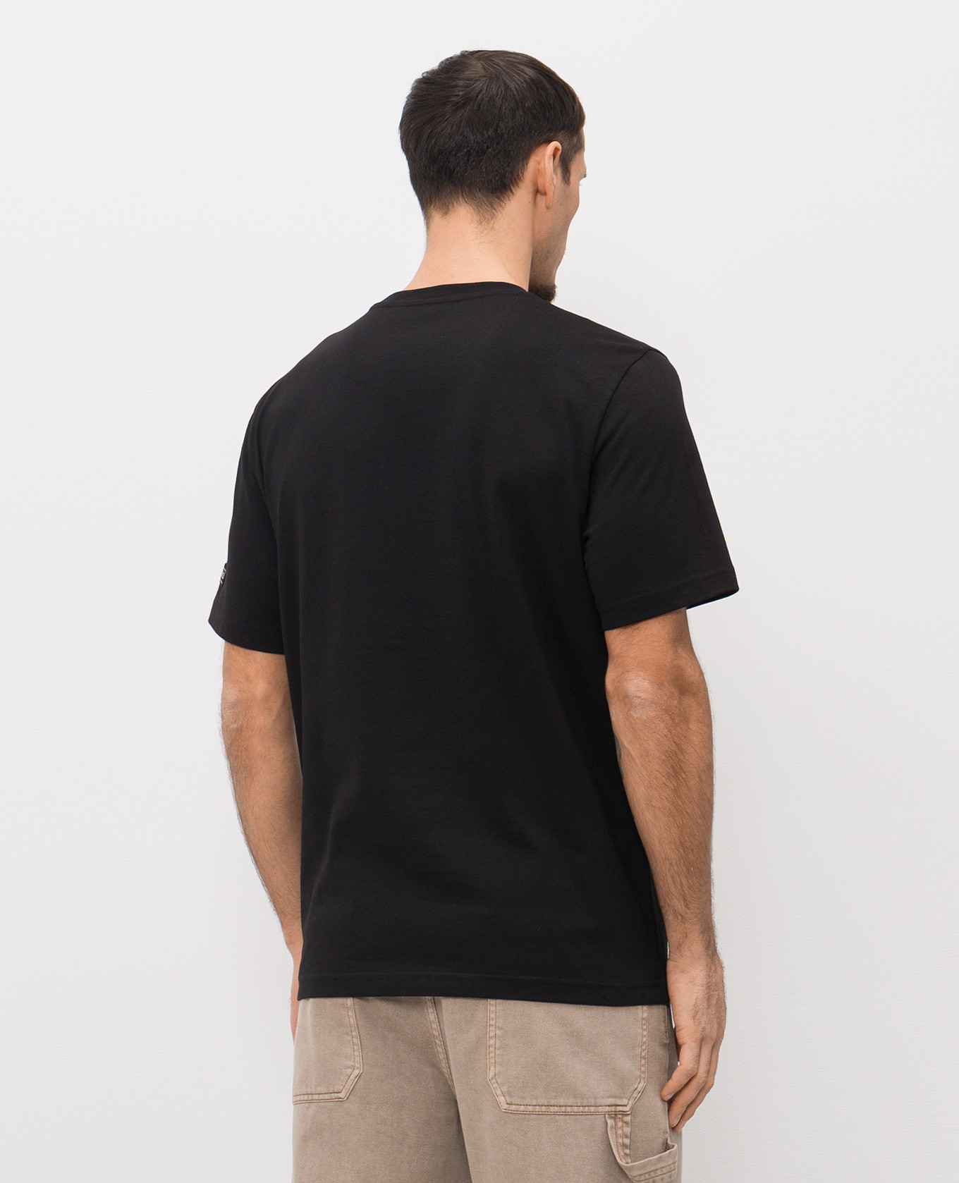 

Black T-shirt with print Iceberg