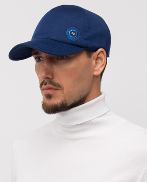 Stefano Ricci Blue cashmere cap MCV530016EC0001T