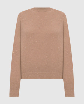Peserico Beige sweater with wool A99269F1809771